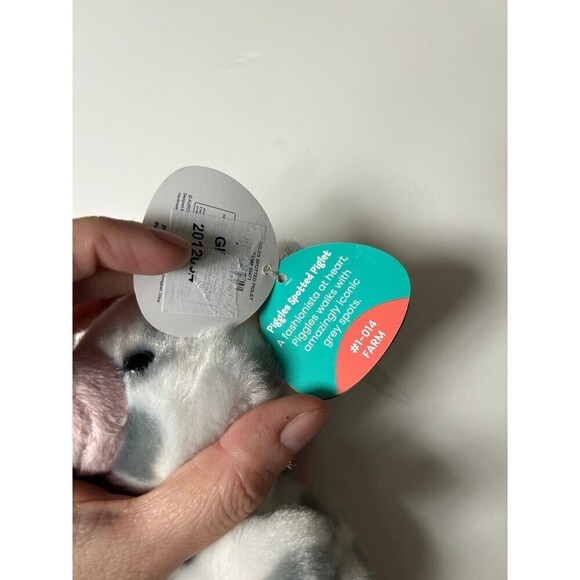 Pig Palm Pals Piggles Spotted Piglet - Picture 3 of 4